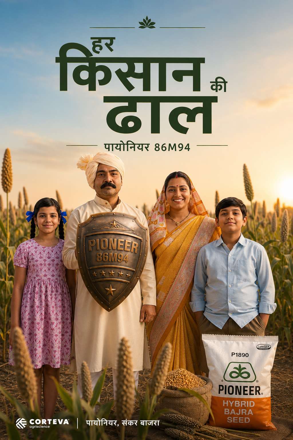 Corteva Agriscience Pioneer seed campaign photography and commercial advertising by Rewire