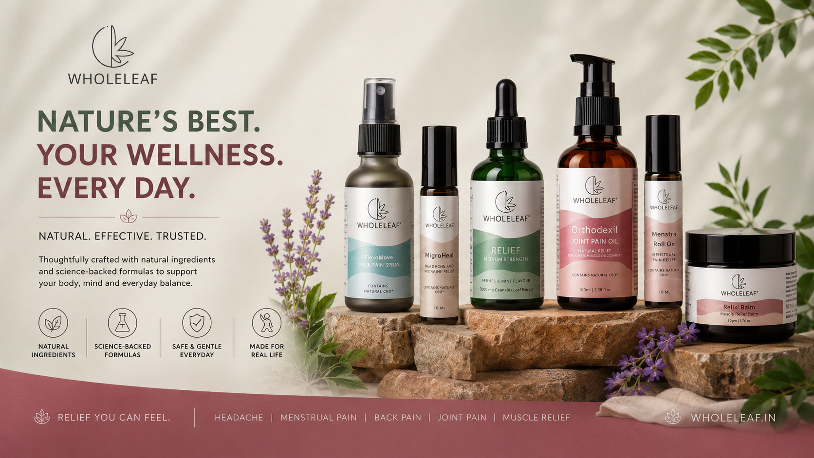 Wholeleaf Campaign Visual
