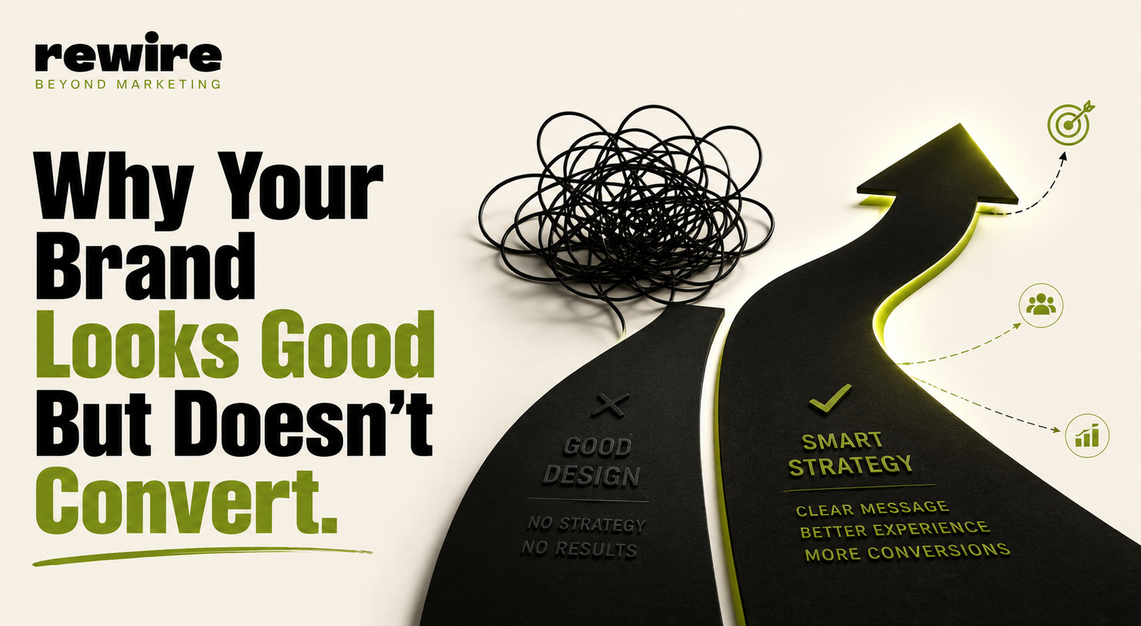 Why Your Brand Looks Good But Doesn't Convert